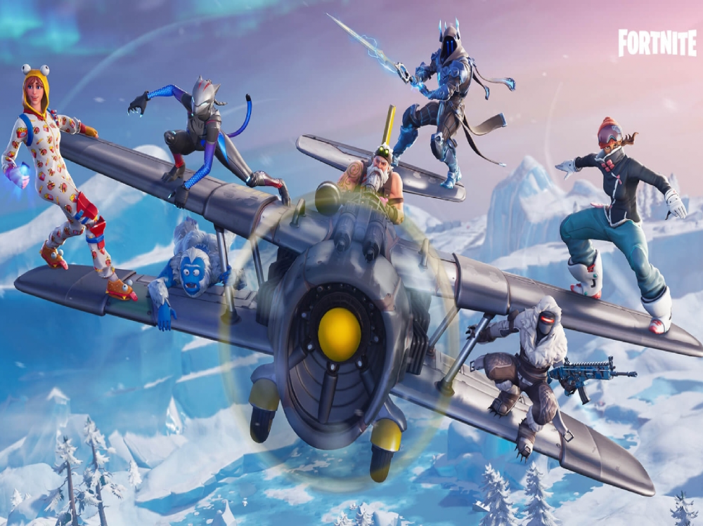 Fortnite A4 kageprint / sukkerprint - fortnite 10