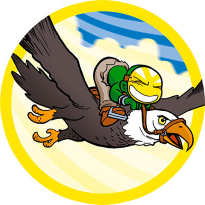 Nomerne rundt kageprint / sukkerprint - 19 cm.