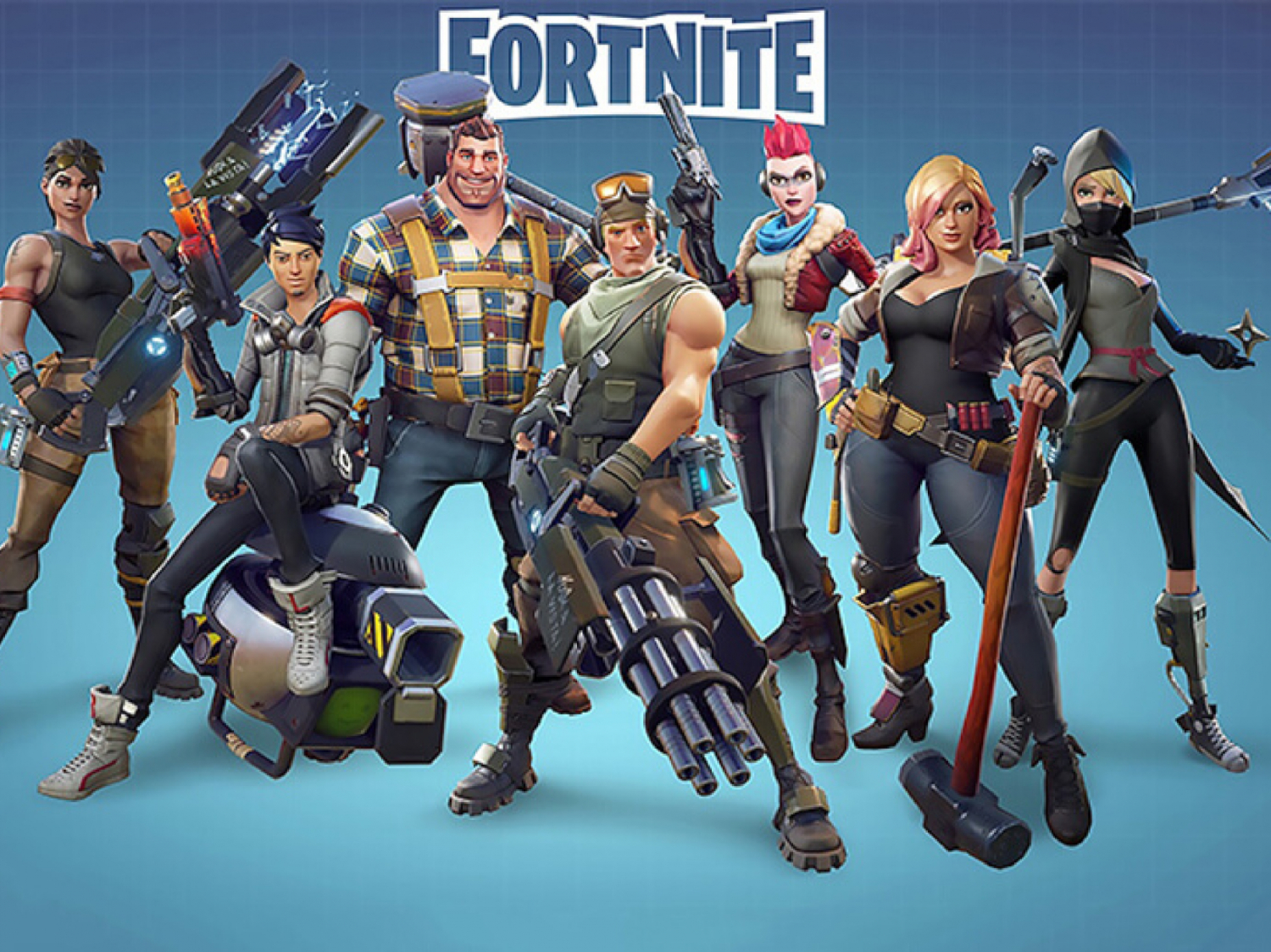 Fortnite A4 kageprint / sukkerprint