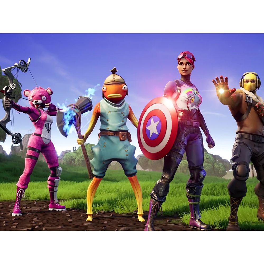 Fortnite sukkeprint - A4