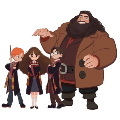 Harry Potter sukkeprint - A4
