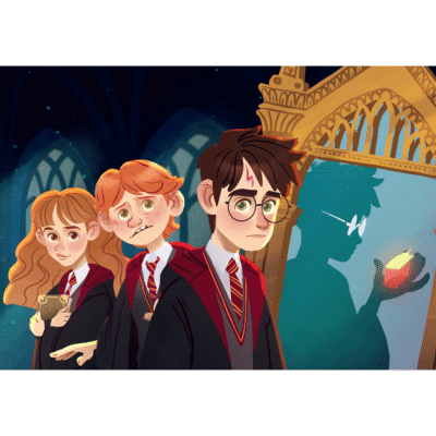 Harry Potter sukkeprint A4 - De vise sten
