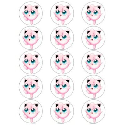 Pokemon muffinskageprint / sukkerprint