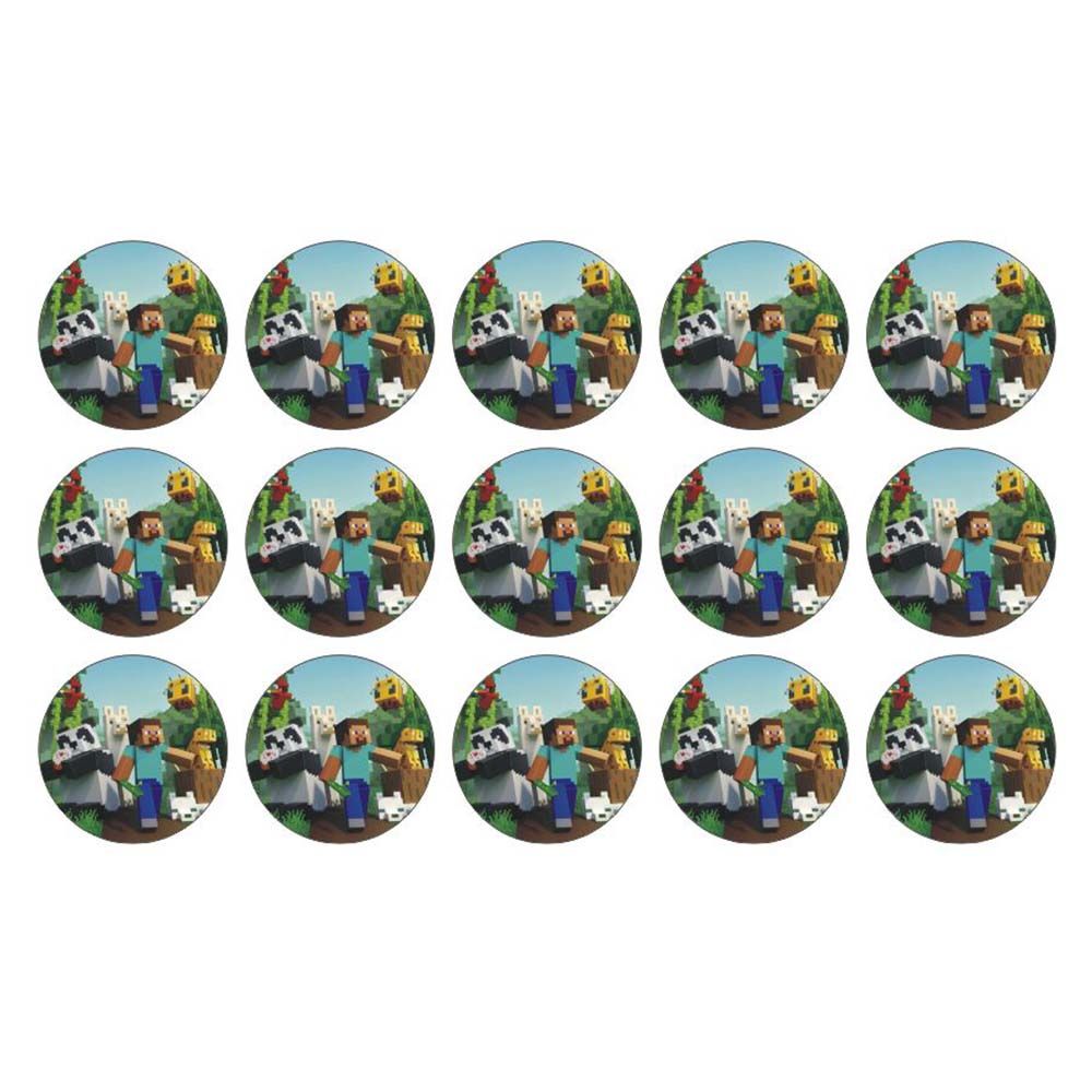 Minecraft muffinskageprint / sukkerprint