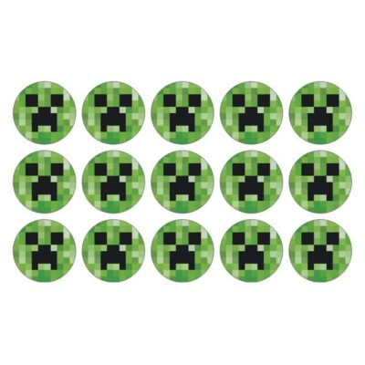 Minecraft muffinskageprint / sukkerprint