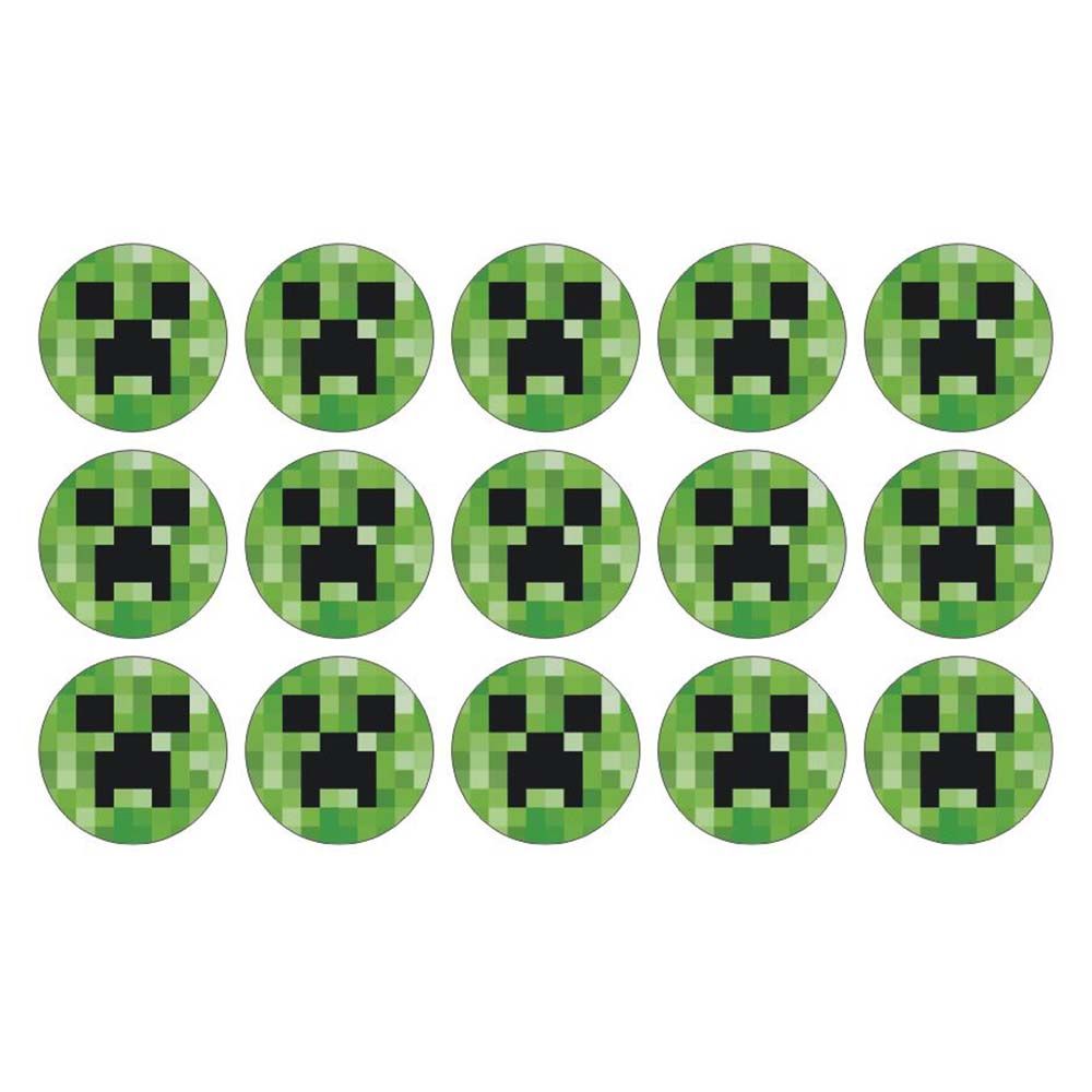 Minecraft muffinskageprint / sukkerprint