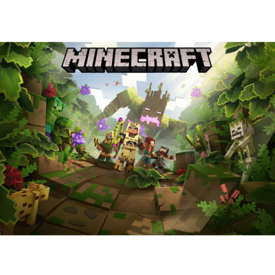 Minecraft A4 kageprint / sukkerprint