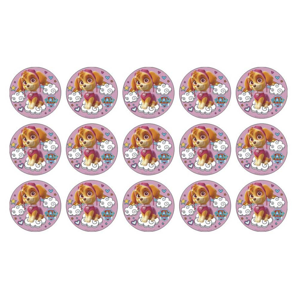 Paw Patrol muffinskageprint / sukkerprint - Skye
