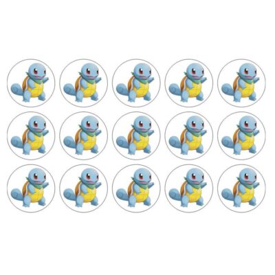 Pokemon muffinskageprint / sukkerprint - Squirtle