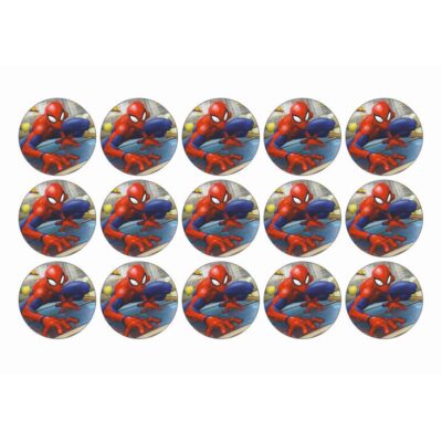 Spiderman muffinskageprint / sukkerprint
