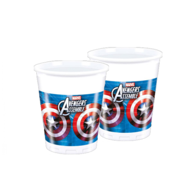 Avengers plastikkrus 8 stk.
