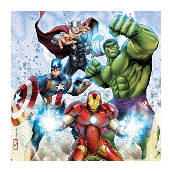 Avengers servietter 20 stk - Infinity Stones