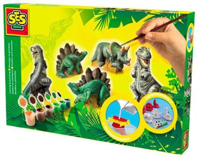 Støb og mal dinosaurer fra SES Creative