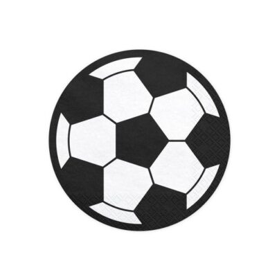Fodbold servietter - 20 stk.