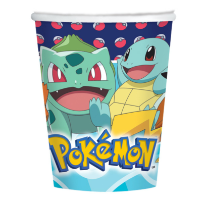 Pokemon papkrus 8 stk.