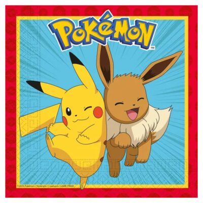 Pokemon servietter 16 stk - Next Generation