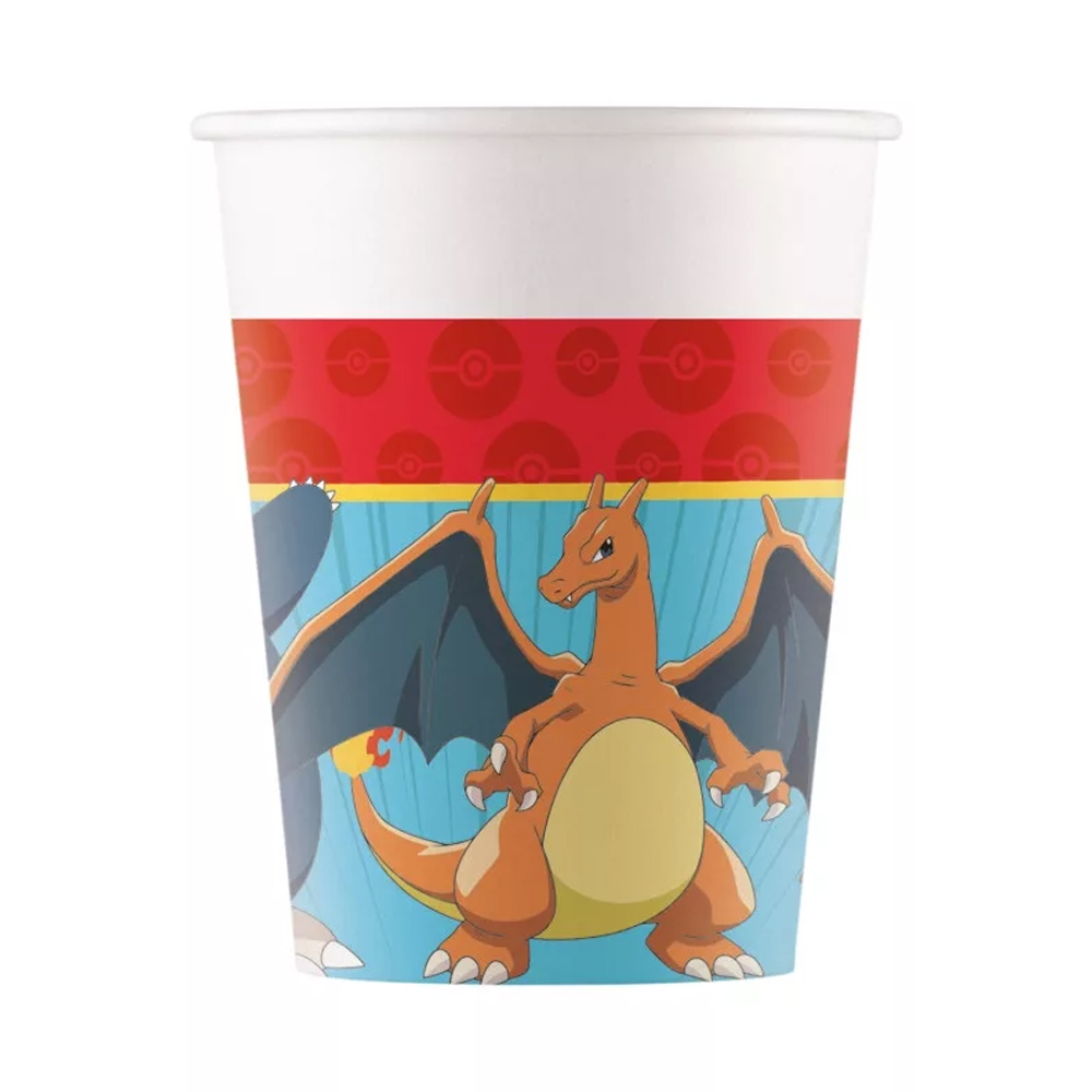 Pokemon papkrus 8 stk - Next Generation