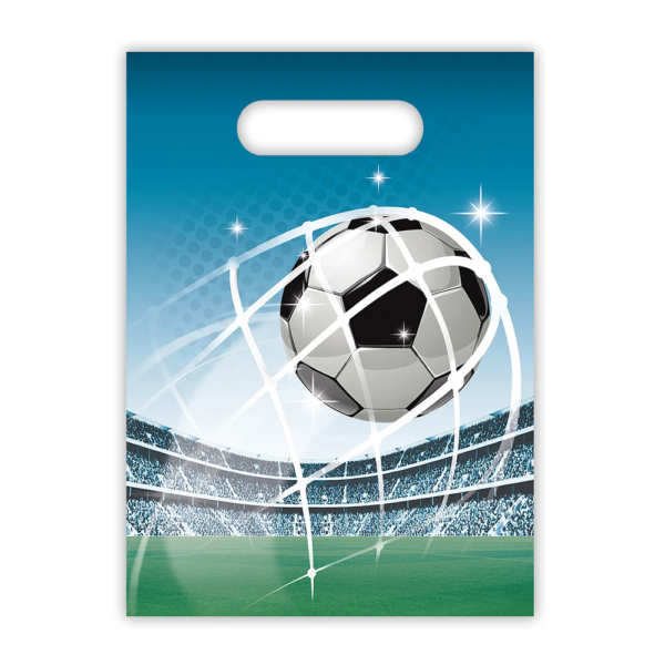 Fodbold slikposer - 6 stk.
