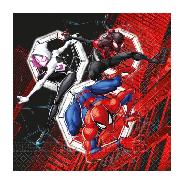Spiderman servietter 20 stk - World of Webs