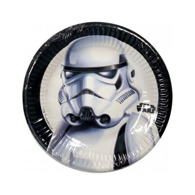 Star Wars paptallerkner - 8 stk.